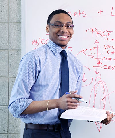 Student at Whiteboard