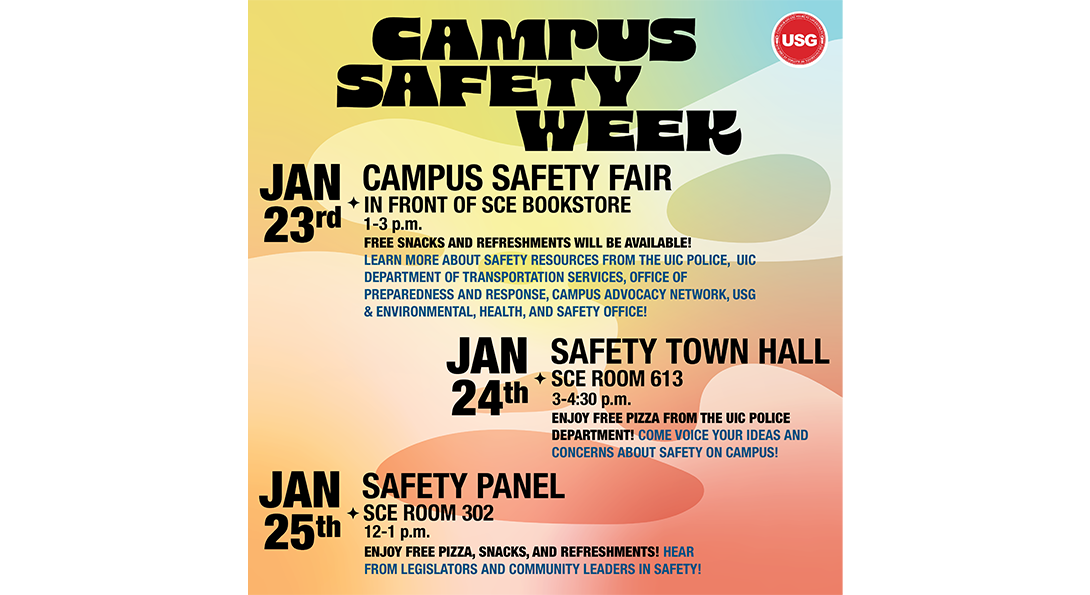 Campus Safety Week Flyer